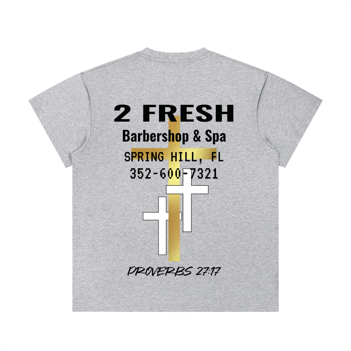 2 FRESH Regular Fit Crewneck T-Shirt