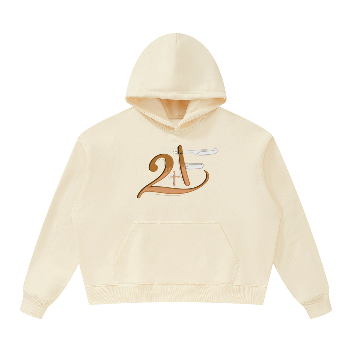 2 FRESH Unisex Oversized Heavyweight Hoodie